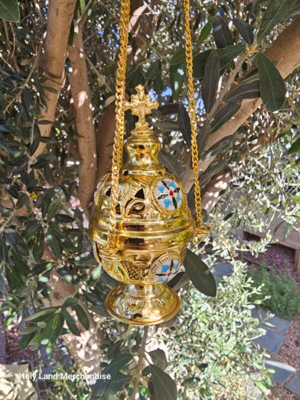 Orthodox Thurible – Catholic Church Brass Incense Holder