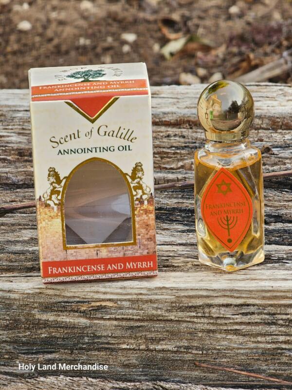 Anointing Oil Frakinscens and Myrrh Made in the Holy Land