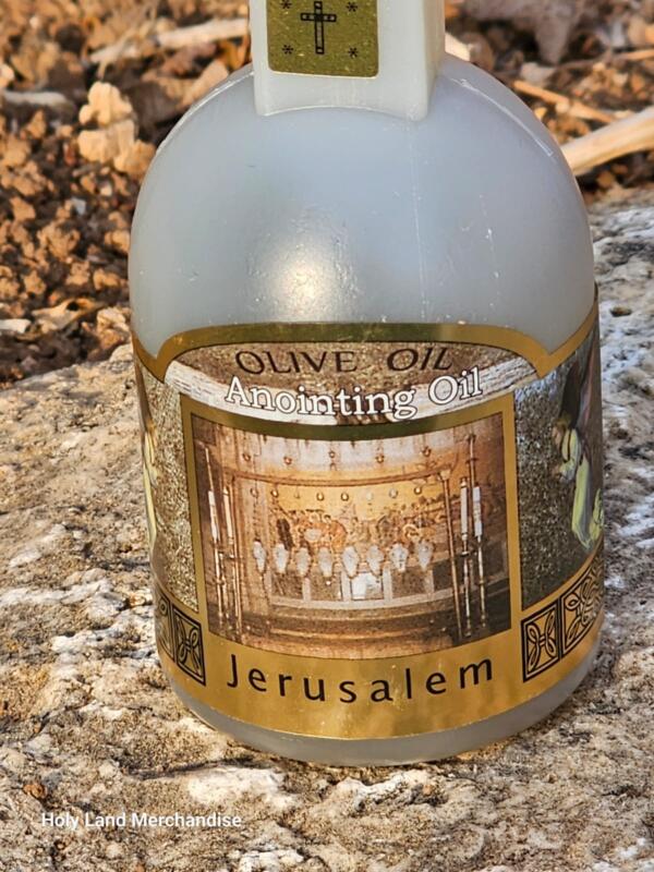 Anointing Oil Blessed oil from the Holy Land A special and sacred souvenir Blessed at The Church of the Annunciation - Image 3