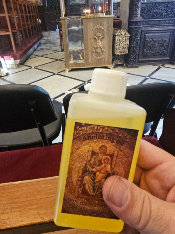 100% Organic Anointing Oil - Almond & Rose, Blessed in Nazareth - Image 5