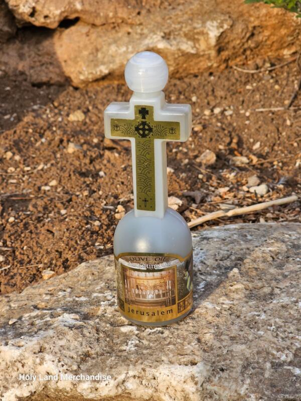Anointing Oil Blessed oil from the Holy Land A special and sacred souvenir Blessed at The Church of the Annunciation - Image 5