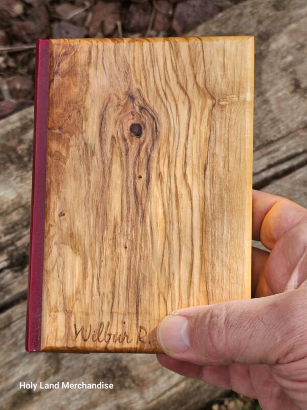 Personalized engraving Pocket bible Travel bible, special dates (like baptism or wedding) or favorite verses personalized bible - Image 6