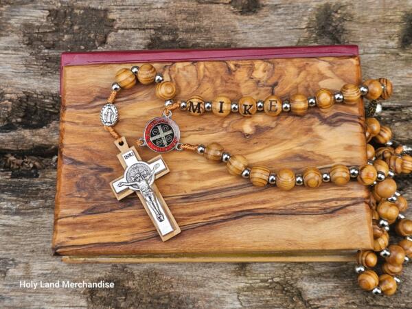 Personalized Wooden Prayer Beads - Custom Engraving Available - Image 7