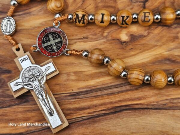 Personalized Wooden Prayer Beads - Custom Engraving Available - Image 5