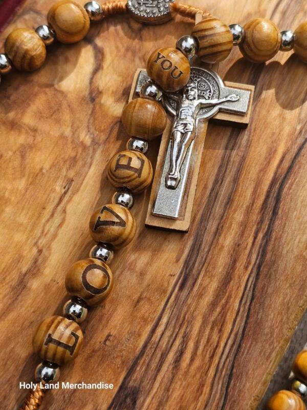 Personalized Wooden Prayer Beads - Custom Engraving Available - Image 3