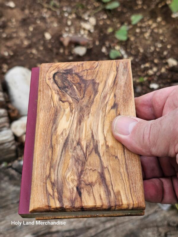 Personalized engraving Pocket bible Travel bible, special dates (like baptism or wedding) or favorite verses personalized bible - Image 2