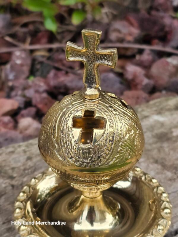 Incense burner Incense Holder With Cross - Image 3