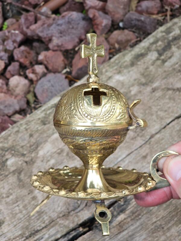 Incense burner Incense Holder With Cross - Image 5