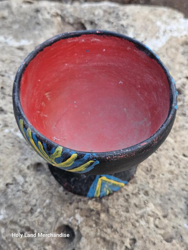 Handmade Ethiopian Incense Burner with Lid - Image 2