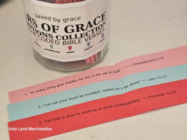 Personalized Bible Verse for Mother's, emotions and feelings Bible Verses, Christmas Gift, Emotion-Coded Verses - Image 5