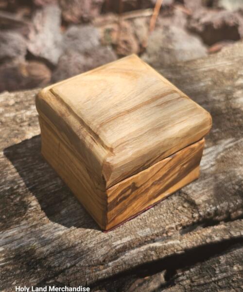 Personalized engraving Olive Wood proposing ringbox from the Holy Land, engagement ring box | boxing boxing ring | bridal ring boxes | wedding ring box | engagement ring proposal box​