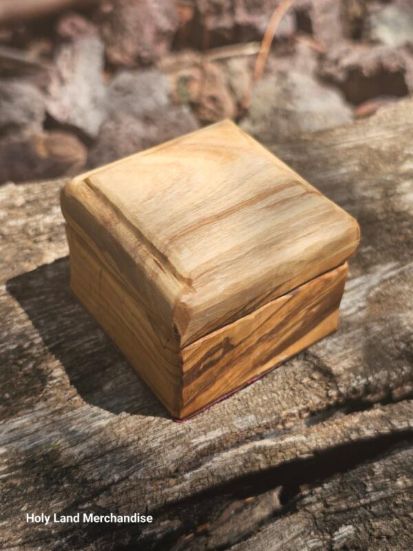 Personalized engraving Olive Wood proposing ringbox from the Holy Land, engagement ring box | boxing boxing ring | bridal ring boxes | wedding ring box | engagement ring proposal box​