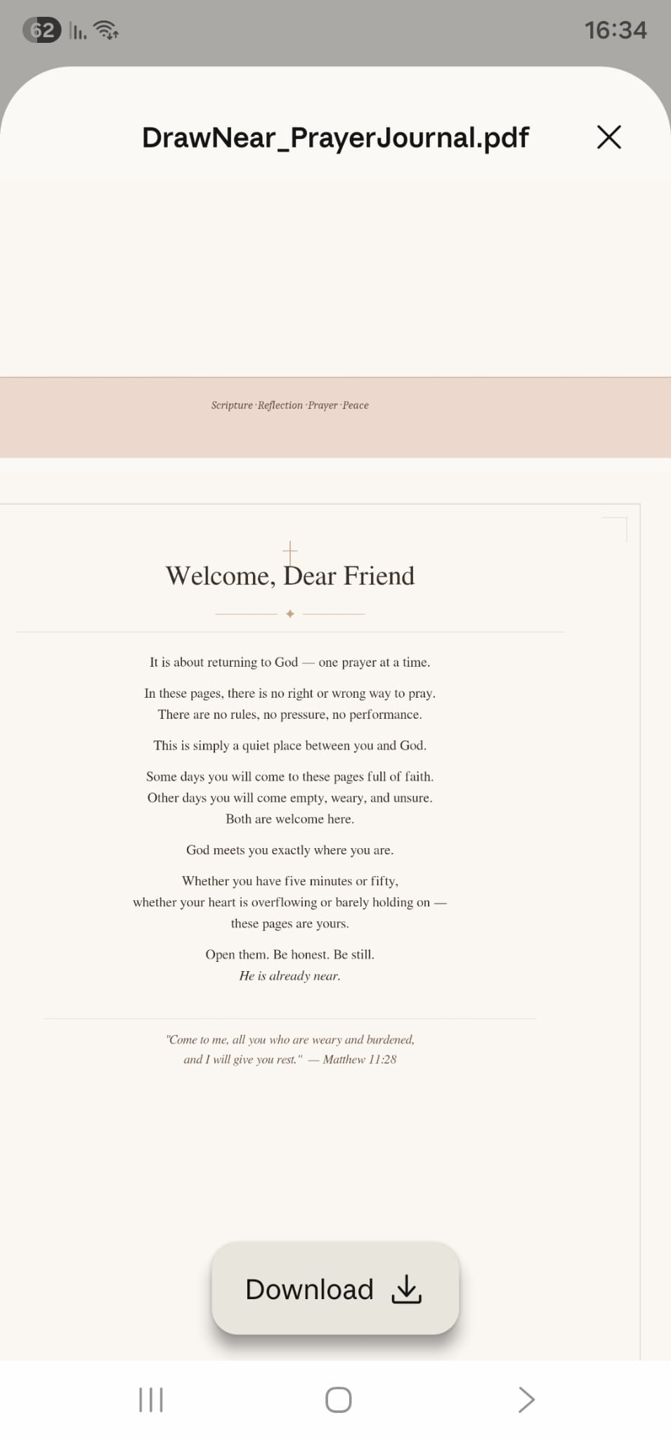 Daily Prayer Journal for Women Printable PDF – Christian Journal with Scripture, Anxiety Prayers, Gratitude & Faith Devotional – Instant Download - Image 6