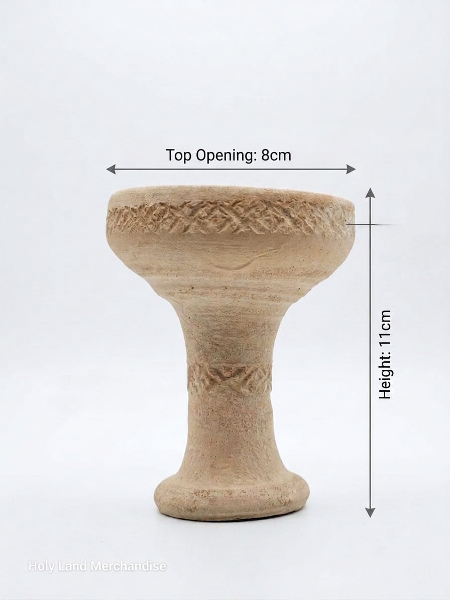 Handmade Clay Incense Burner, Suitable for Resin, Sticks, Cones, charcoal & Palo Santo – Ideal for Meditation and Stylish Home Ambience - Image 6