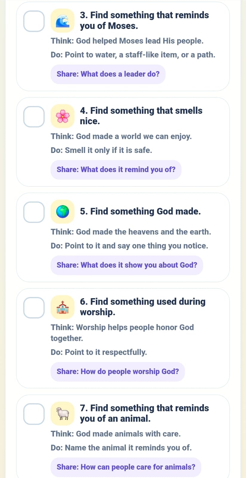 Bible Scavenger Hunt for Kids, Interactive Christian Game, No Prep Sunday School Activity, Kids Church HTML Tool, Not PDF - Image 3